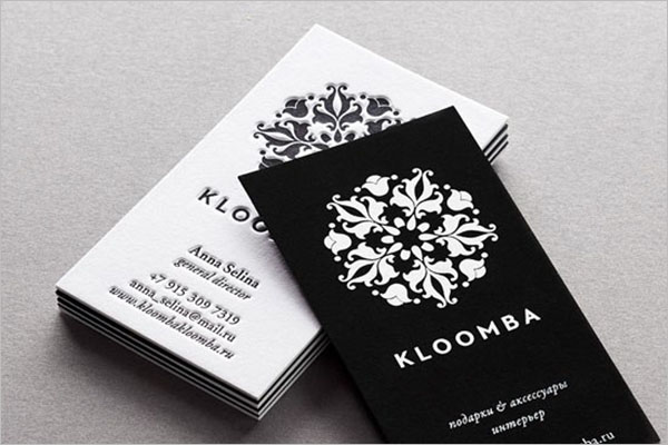 Boutique Business Card Illustraction