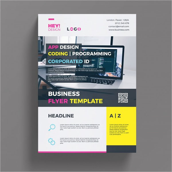 Business Printable Theme Flyer Free Download