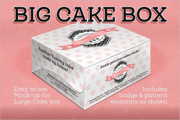Cake Box Large Size