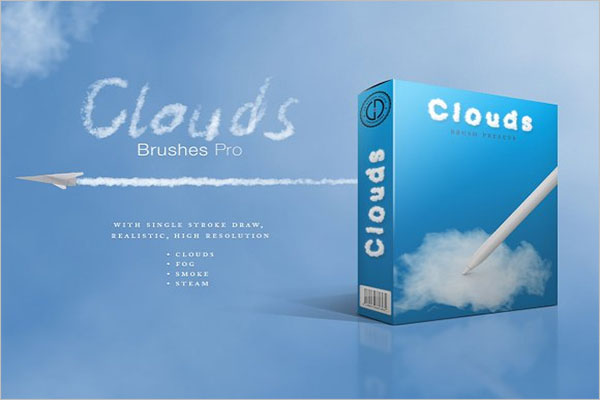Clouds Smoke Brushes Pro
