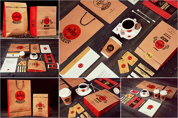Coffee Branding Mockup Design