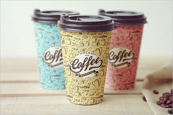Coffee Cup Branding Mockup Design