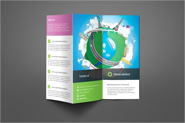 Corporate Travel Brochure Design