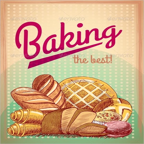 Creative Bakery Poster Template