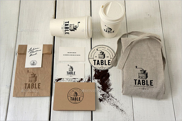 Creative Coffee Branding Mockup