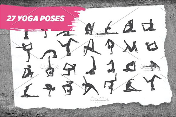 Creative Yoga Poses Design
