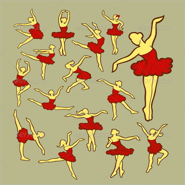 Dancer Icons Sketch