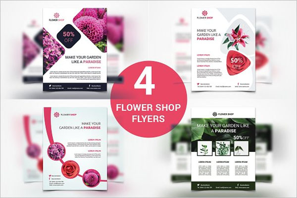 Flower Shop Flyer Bundle