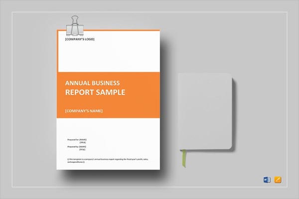 Formal Business Report Template Word