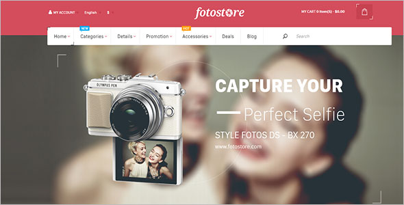 FotoStore Opencart Theme