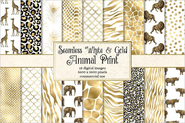 Gold Animal Texture