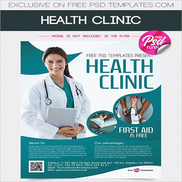 Health Clinic Flyer Theme
