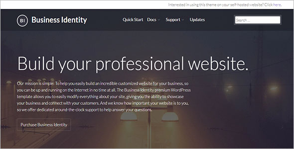 IT Business Identity WordPress Theme