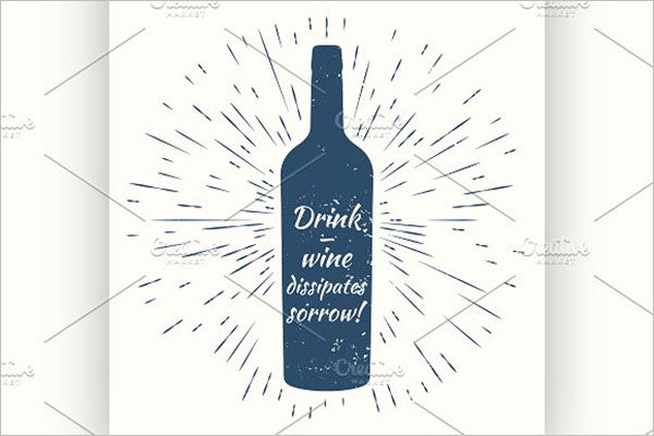 Italian Wine Poster Design