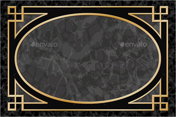Marble Background with Frame Design
