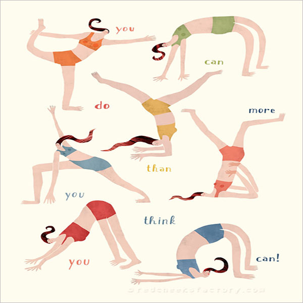 Mini Yoga Poster Template