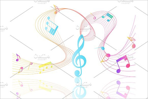 Multicolor Musical Designs