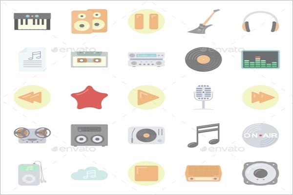 Music & Audio Flat Icon