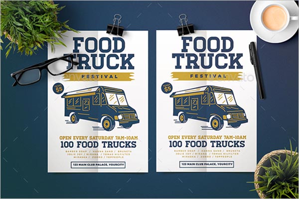 Official Food Truck Flyer