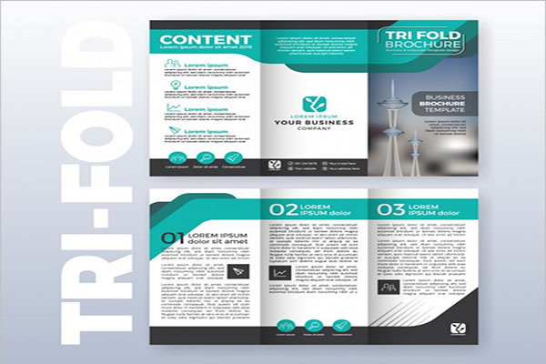 Printable Tri-FoldÂ  Brochure Template