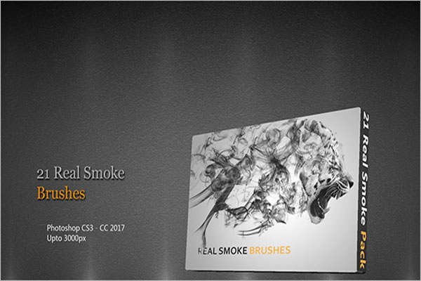 RealÂ Smoke Brushes Photoshop