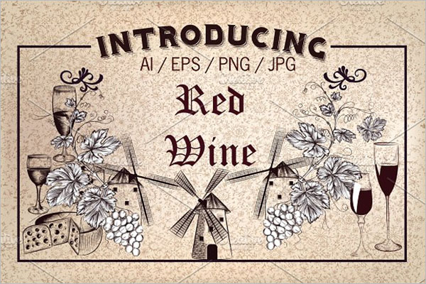 Red Wine Poster Design