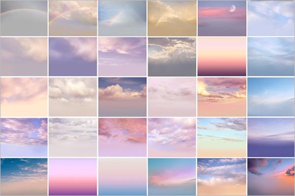 Romantic Sky Texture