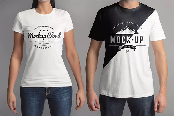 T-Shirt Mockup Set