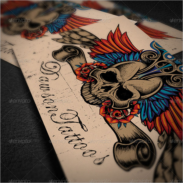Tattoo Artist Business Card Design