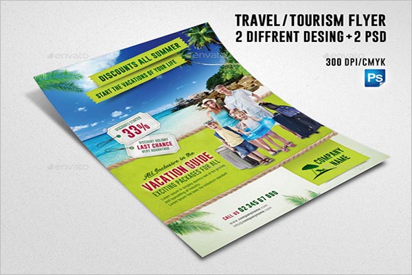 Tourism Guide Flyer Design