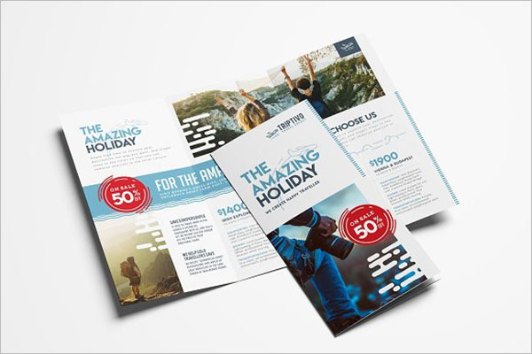 Travel Company Trifold Brochure