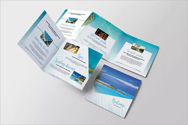 Travel Tropical Brochure Design
