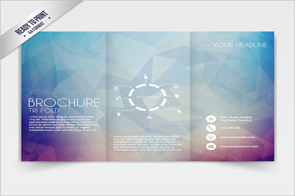 Tri-Fold Brochure Template Example