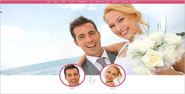 Wordpress Wedding Website Theme