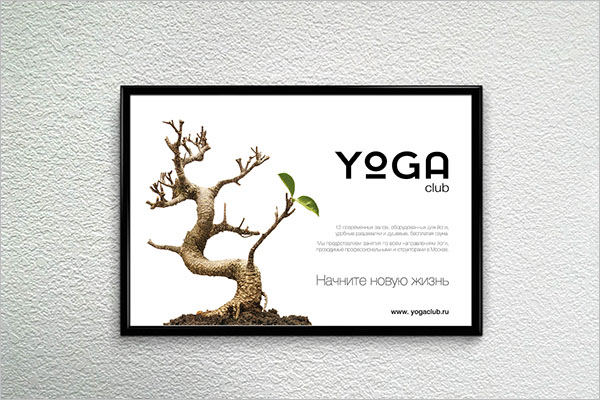 Yoga Club Poster Template