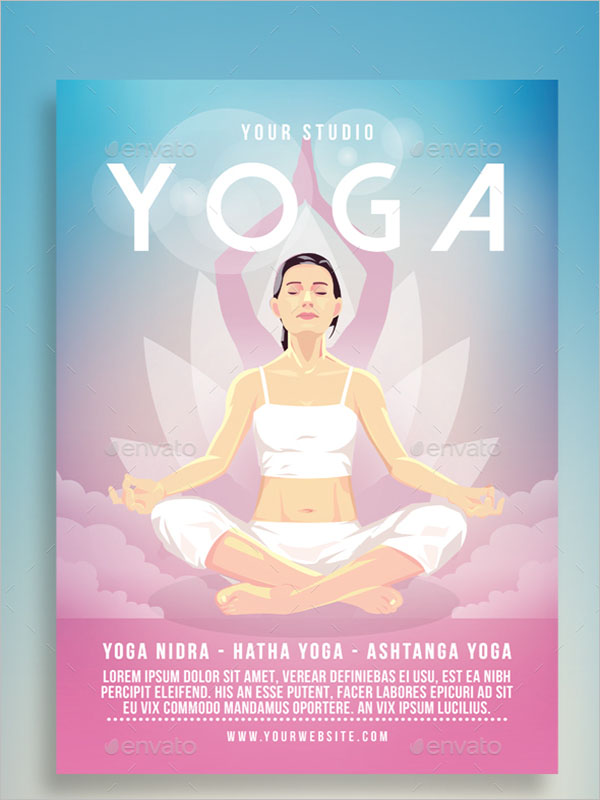 Yoga Flyer Poster Design