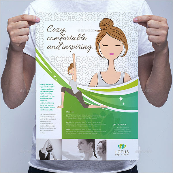 Yoga Studio Poster Template