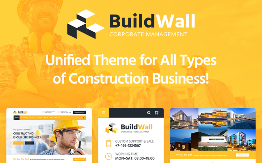 Building Company WP Theme
