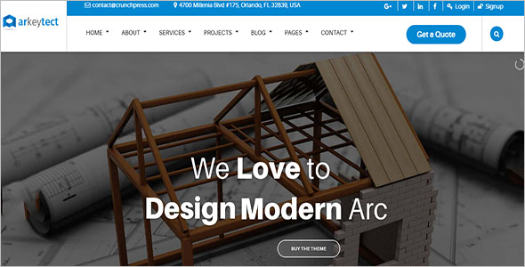 Architecture Website Templates For Free Download