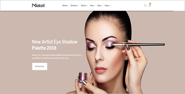 Beauty eCommerce Bootstrap Template