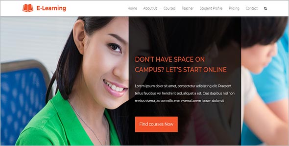 Best E Learning Html Template