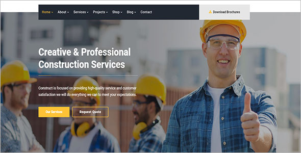 Building Company HTML Template