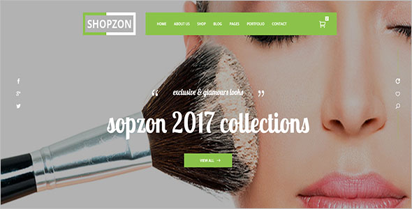 Cosmetics Store eCommerce Template