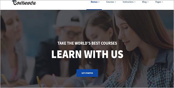 E-Learning BootStrap HTML5 Template
