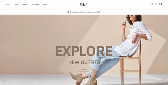 Fashion Clothing Store WordPress Theme