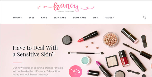 Francy WooCommerce Beauty Theme