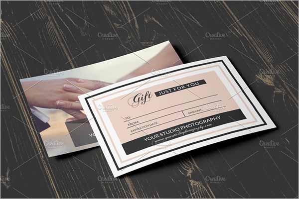 Gift Certificate Design