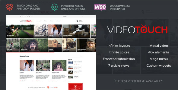 Graphic Video WordPress Theme