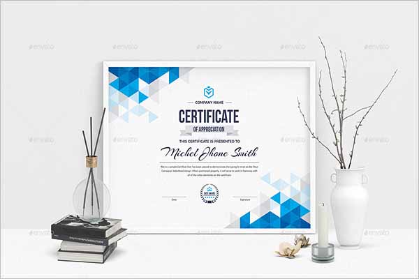 Landscape Certificate Design