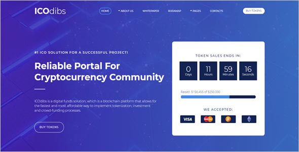 Premium Cryptocurrency Html Template